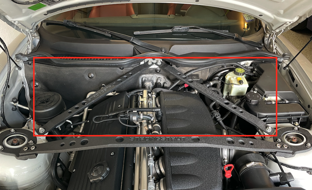 BMW Z4 Firewall Braces (E85/E86)