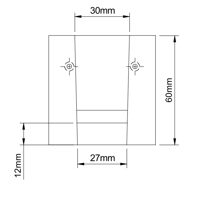 GMRS HT Radio Belt Clip Mount